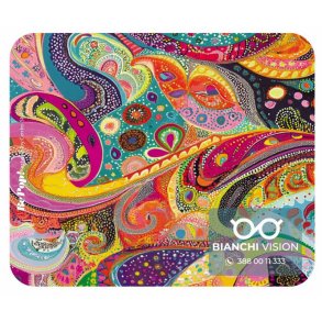 BE POP Cachemire 15x18 Microfibre cloth with digital print.