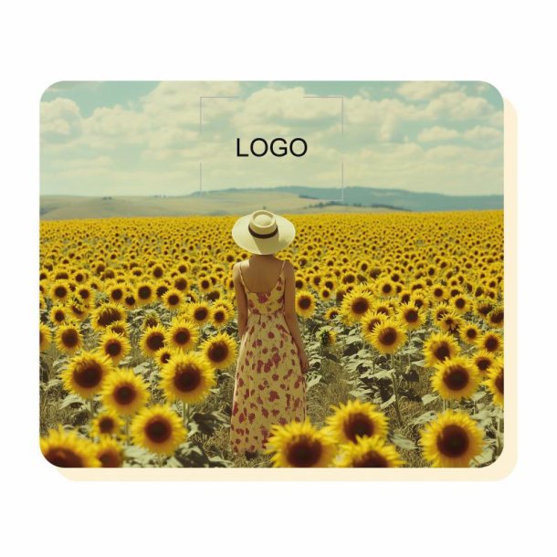 PRATI FIORITI GIRASOLI MICROFIBRA 15X18 CM