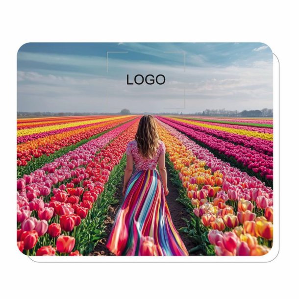 PRATI FIORITI TULIPANI MICROFIBRA 15X18 CM