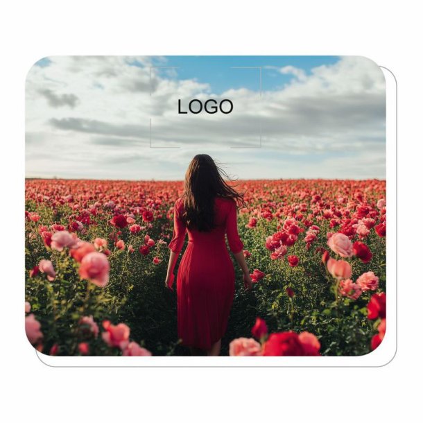 PRATI FIORITI PAPAVERI MICROFIBRA 15X18 CM