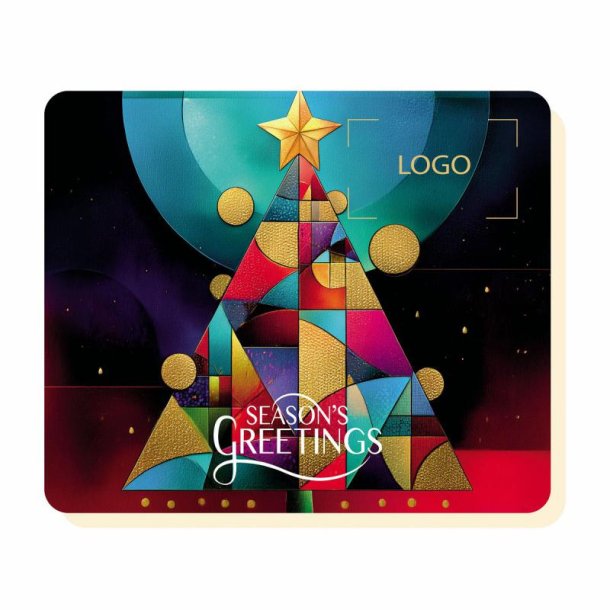 XMAS TREE  MICROFIBRA 15X18 CM