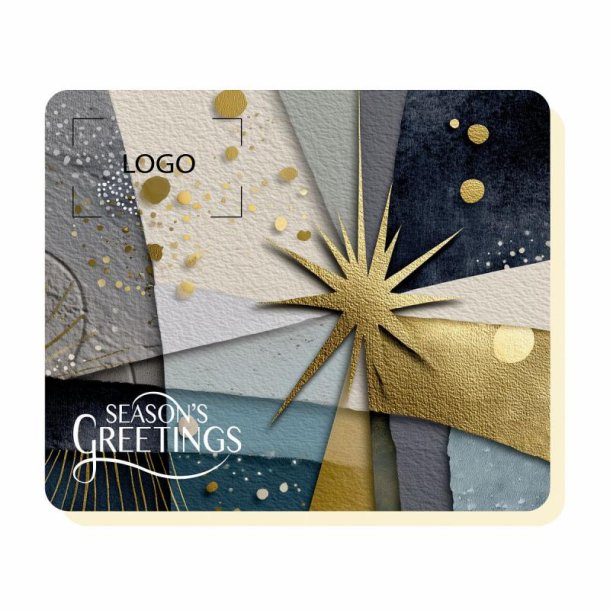 XMAS STAR  MICROFIBRA 15X18 CM