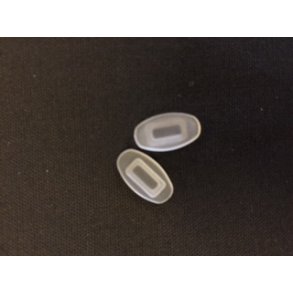 Sidesteg oval 13mm m. rektangul�r tryk - 50 stk.