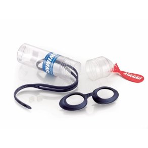 Tube-shaped case medium size for sv�mmebrillerng goggles