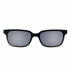 Matt black/blue magnetic clip-on 