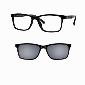 Shiny black 57 16-150 ultem man w/G15 magnetic clip-on