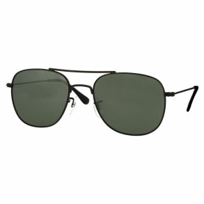 Matt black sunglasses 57 G15 llash mirror lenses