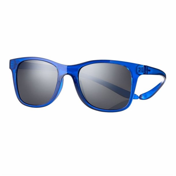 Shiny clear blue sunglasses s.52 polar.flash mirror lens