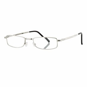 Folding reading glasses silversize 50+1.00 + case