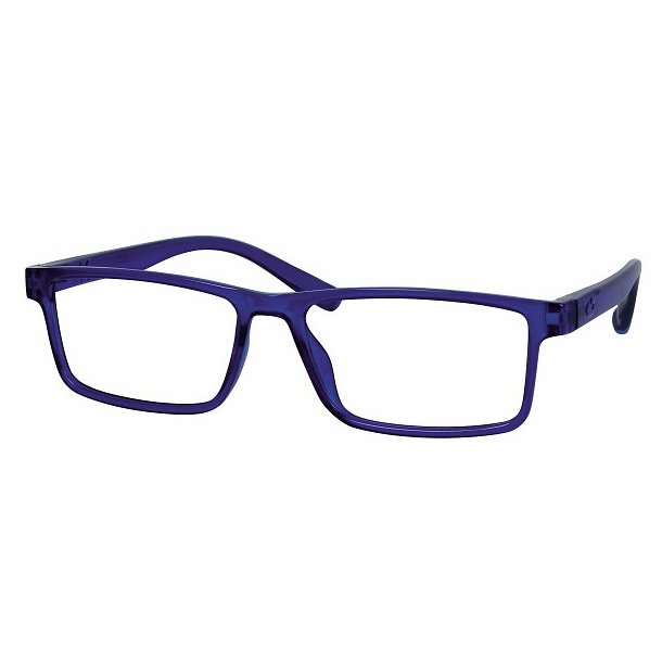 Lsebriller model "Crystal" flexstnger +1,00|Bl