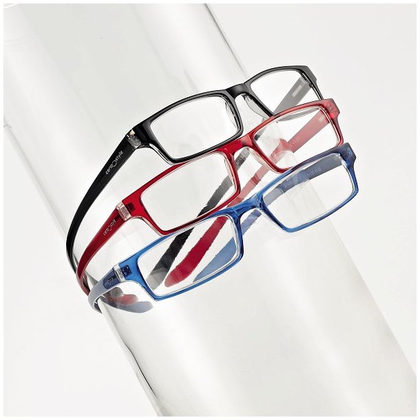 Lsebrille "Smart Collection" +1,75|Shiny Black