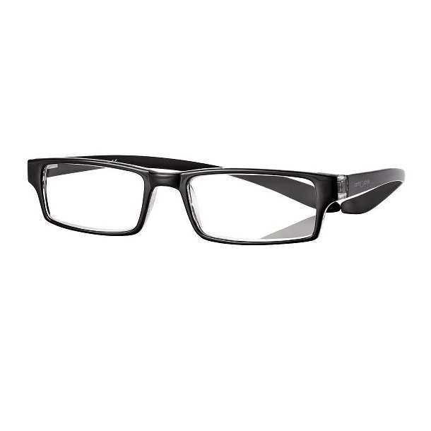 Lsebrille "Smart Collection" +1,25|Shiny Black