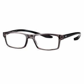 Set of 6 Shiny Dk.Grey/Black Grilamid Reading Gl. 52-18-155