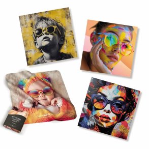 Refill COLOURFUL PEOPLE Microfibre Collection 20x20 50pcs