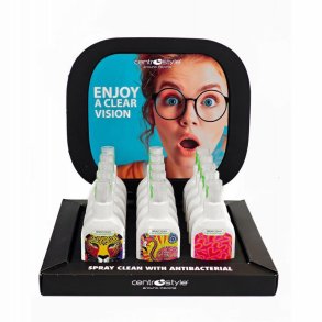 BE POP SPRAY CLEAN 60 ASSORTED IMAGES + DISPLAY