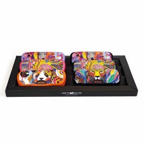 BE POP COLLECTION OF ALU BOXES WITH ASSORTED IMAGES + DISPLAY