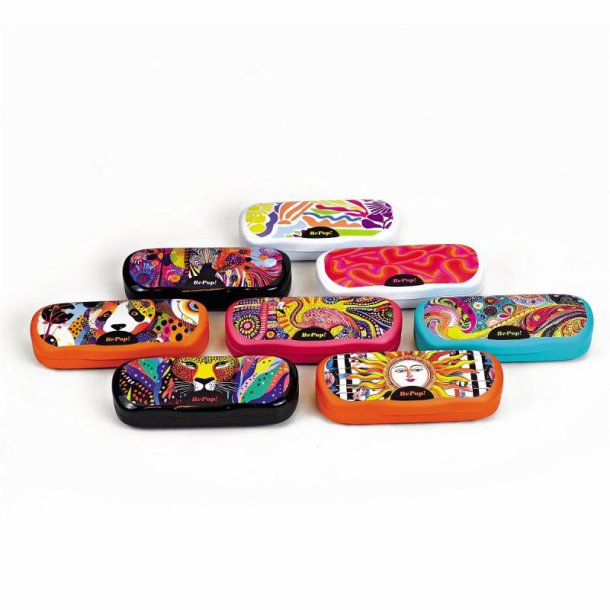 BE POP COLLECTION OF ALUMINUM CASE ASSORTED IMAGES 20 PCS