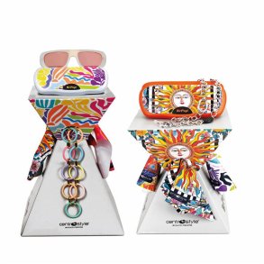 BE POP PYRAMID DISPLAY MIX CREATION BIG AND SMALL 2 PCS