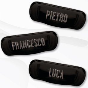 Alu'black alumin.cases f.man digit.printed 160x66x40mm.30pcs