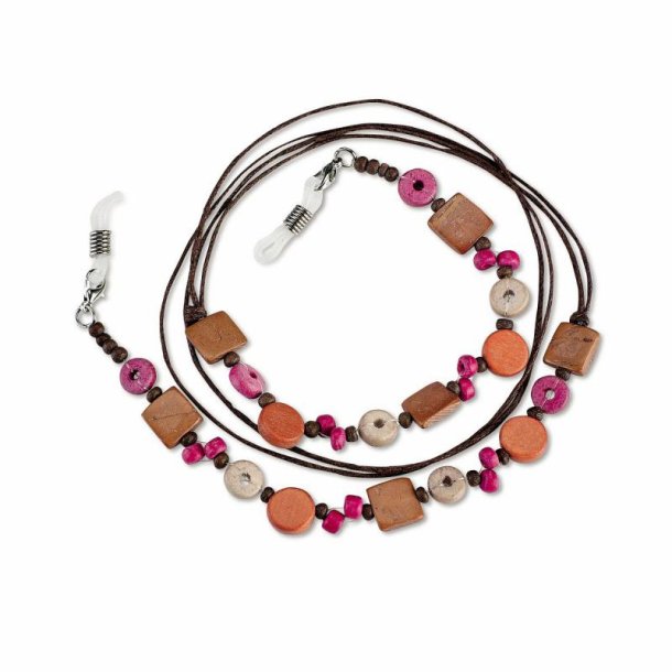 Neyeture wooden beads red colour