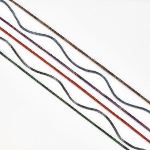 RHINESTONE BRAID CHAINS+ CASE MICROF. 6 PZ