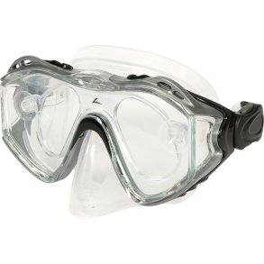 ADULT XRX DIVE MASK SILVER W/RX ADAPTER