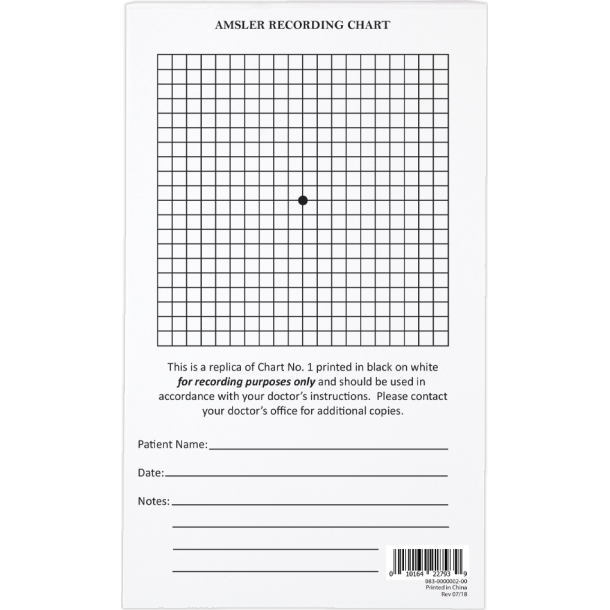 AMSLER GRID RECORDING CHART 50/PAD