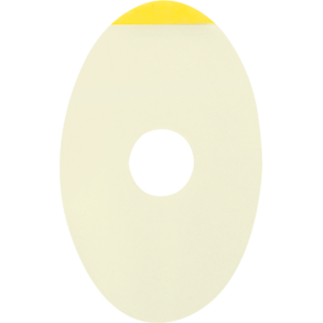 ANTI-SLIP FILM 40X26 OVAL GOLD 500PCS