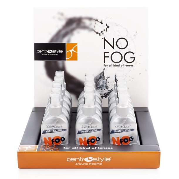 Spray Clean No fog 60 ml 15 stk. - refill - 50%