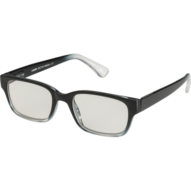 BLU-BAN GLASSES 4505 HINTZ BLACK FADE +2.50