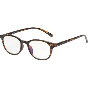 BLU-BAN GLASSES  7505 MORRISON MATTE TORT +2.50