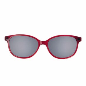 Shyny Red-Grey lens magnetic Sun clip size 47 with case
