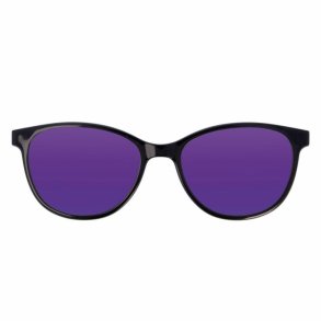Shiny black+purple mirror lens mag. clip-on 48 for F005848*
