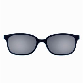 Matt blue/light blue grey polar.47square magn.Sunclip w.case