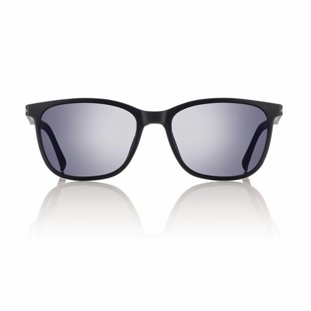 Matt black w/Smoke lenses 53 magnetic clip-on + case