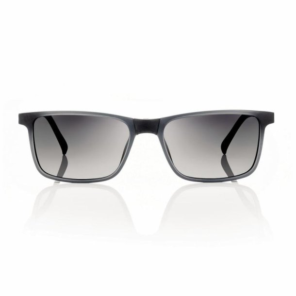 MATT GREEN+ GRAD.SMOKE LENS 57MAGN. CLIP-ON FOLDING+W.CAS