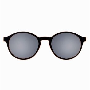 Matt black/orange w.grey/bluepolar.lenses 46magnetic Sunclip