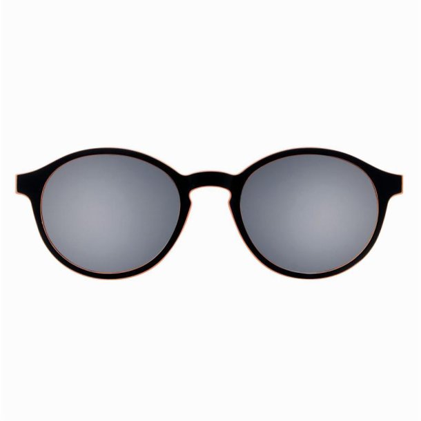 Matt black/orange w.grey/bluepolar.lenses 46magnetic Sunclip