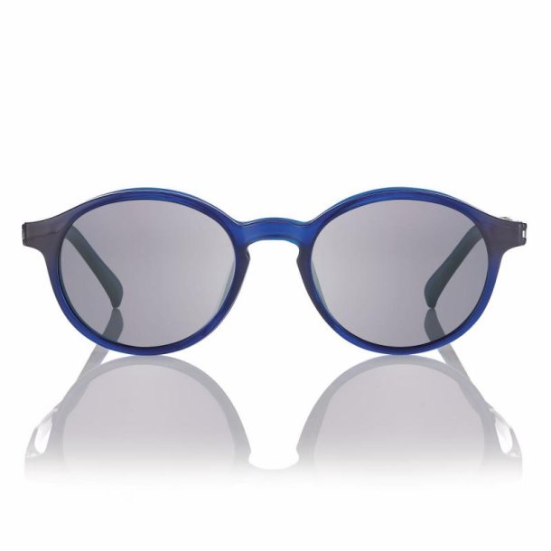 SHINY DK BLUE+SMOKE LENS46 magnetic clip-on with case