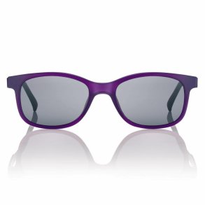 MATT PURPLE+SMOKE LENS48 magnetic clip-on with case