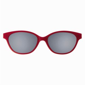 Matt red/smoke lenses 44 magnetic Sunclip