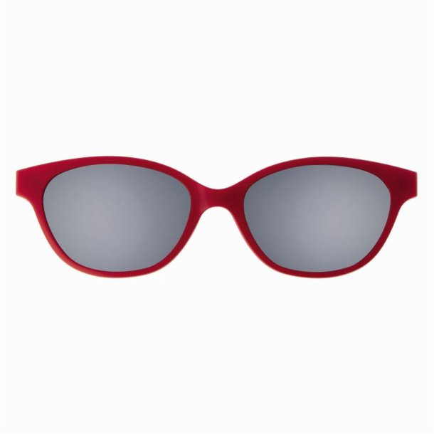 Matt red/smoke lenses 44 magnetic Sunclip