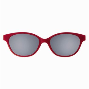 Matt red/smoke lenses 46 magnetic Sunclip