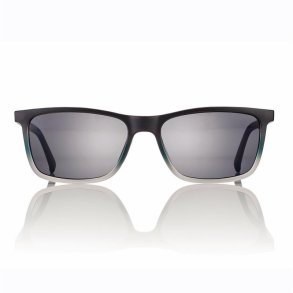 Matt Grad. Grey-Green w/Smokelenses 53 magn clip-on + case