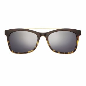 Matt demi/gold 52 magnetic clip-on grey lens for f.F0221