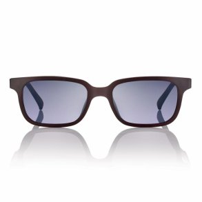 Matt red w.smoke lens 46 magnetic clip-on f.Frames F0282