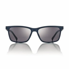 Matt dark blue w/smoke lens 57 ultem magn clip-on + case