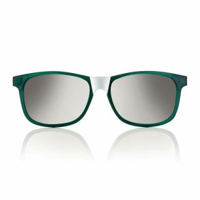 PETROL/SILVER+SILVER MIRROR LENS 53 MAGNETIC CLIP-ON FOLDING