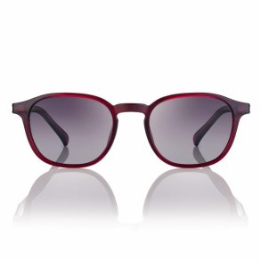 SHINY RED WITH GR.GREY LENS 48 magnetic clip-on with case