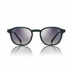 Matt green w/grad grey lens 48 ultem magn clip-on + case